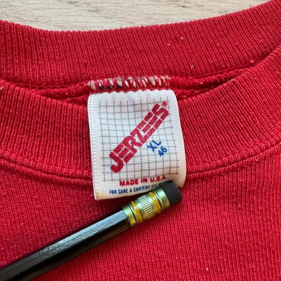 Vintage chicago blackhawks red crewneck - Picture 3 of 5